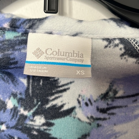 Columbia Artic Air Printed Quarter Zip Fleece Pullover NWT - Picture 2 of 4